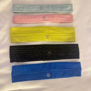Lululemon Headbands Set of 5